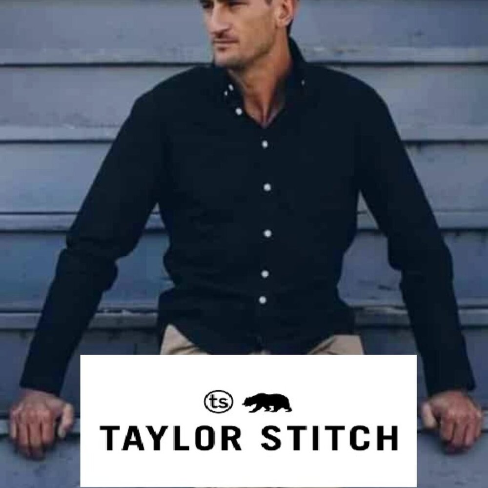 Taylor Stitch Black Oxford Shirt